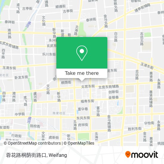 蓉花路桐荫街路口 map
