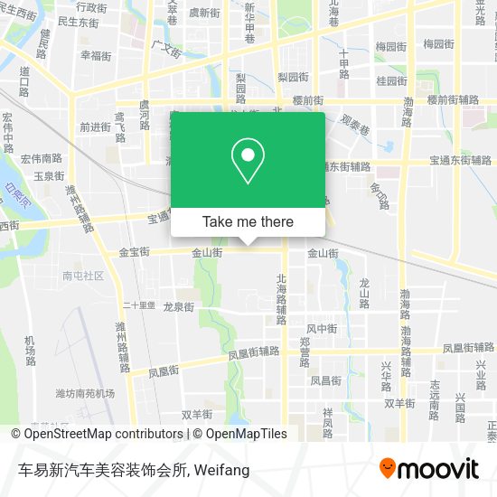 车易新汽车美容装饰会所 map