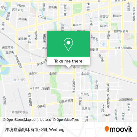 潍坊鑫鼎彩印有限公司 map