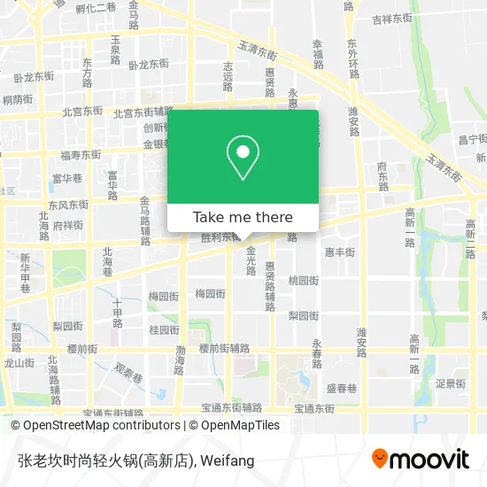 张老坎时尚轻火锅(高新店) map