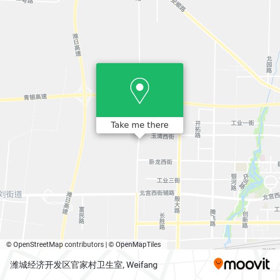 潍城经济开发区官家村卫生室 map