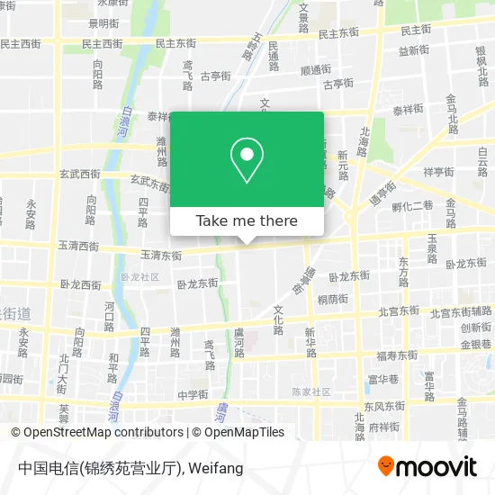 中国电信(锦绣苑营业厅) map