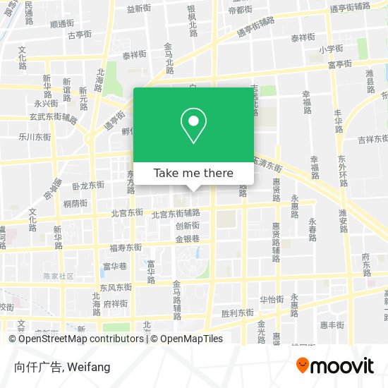 向仟广告 map