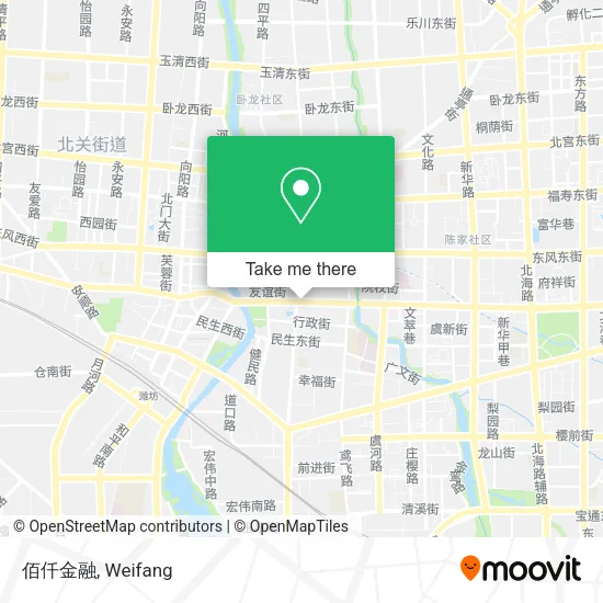 佰仟金融 map