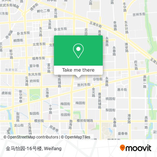 金马怡园-16号楼 map