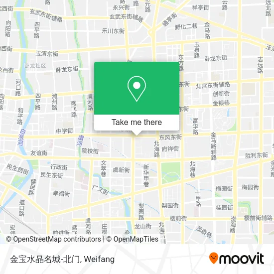 金宝水晶名城-北门 map