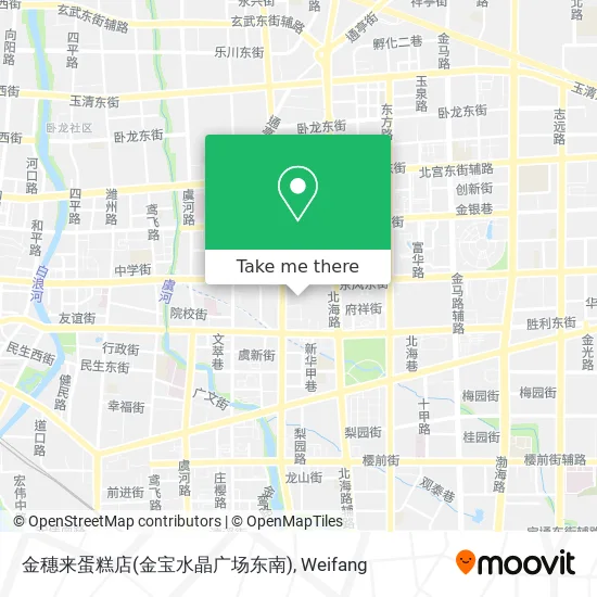 金穗来蛋糕店(金宝水晶广场东南) map