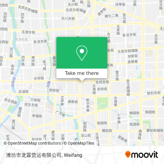 潍坊市龙霖货运有限公司 map