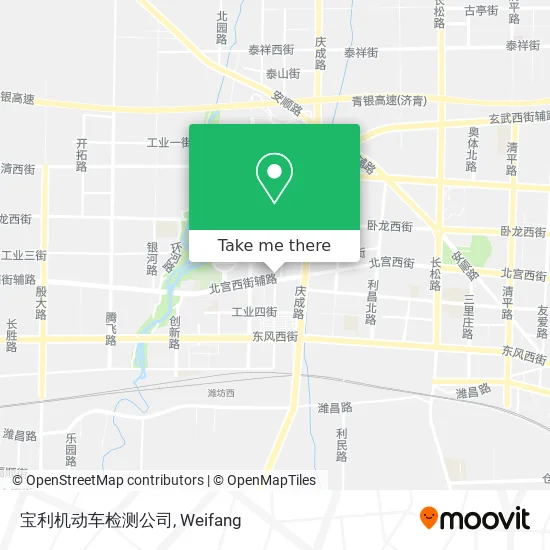 宝利机动车检测公司 map