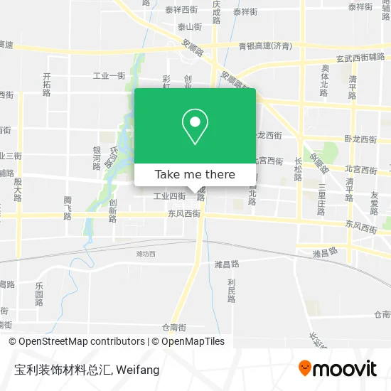 宝利装饰材料总汇 map