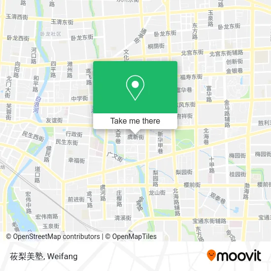 莜梨美塾 map