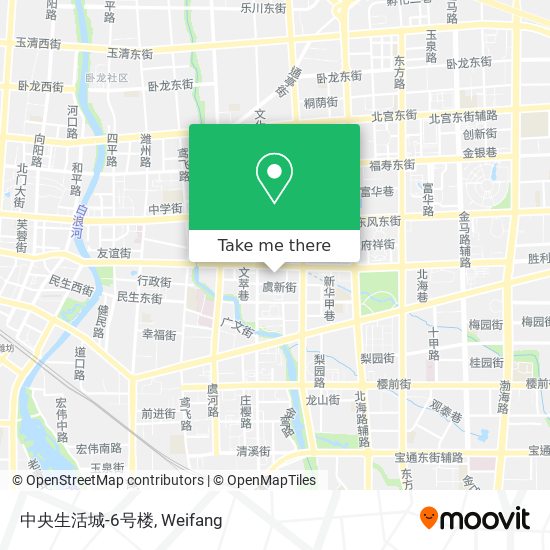 中央生活城-6号楼 map