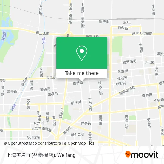 上海美发厅(益新街店) map