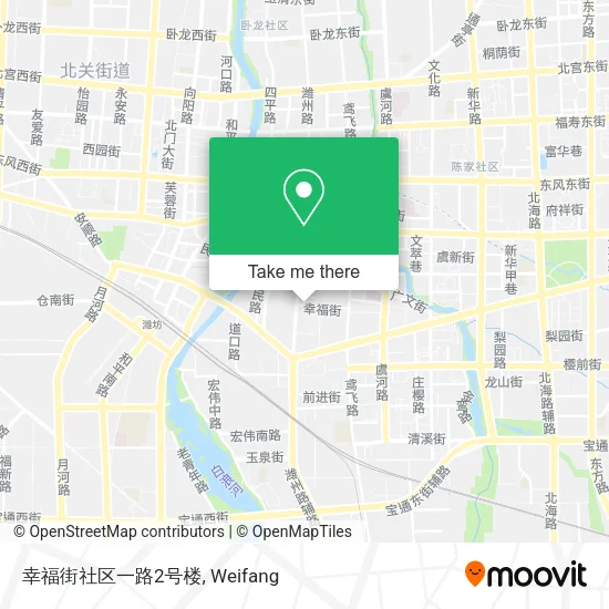 幸福街社区一路2号楼 map