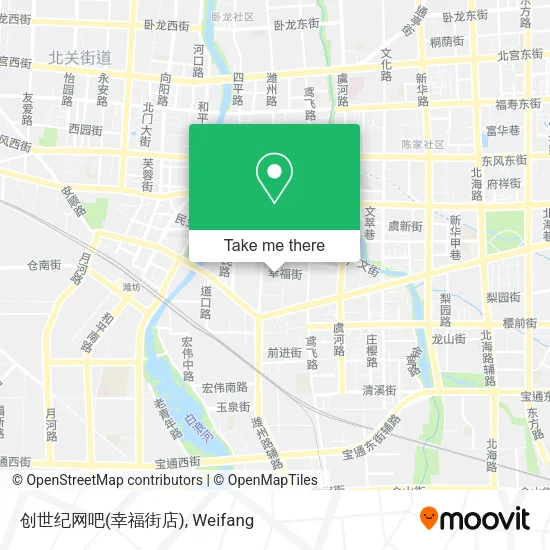 创世纪网吧(幸福街店) map