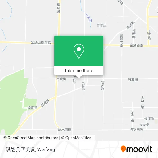 琪隆美容美发 map