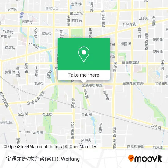 宝通东街/东方路(路口) map