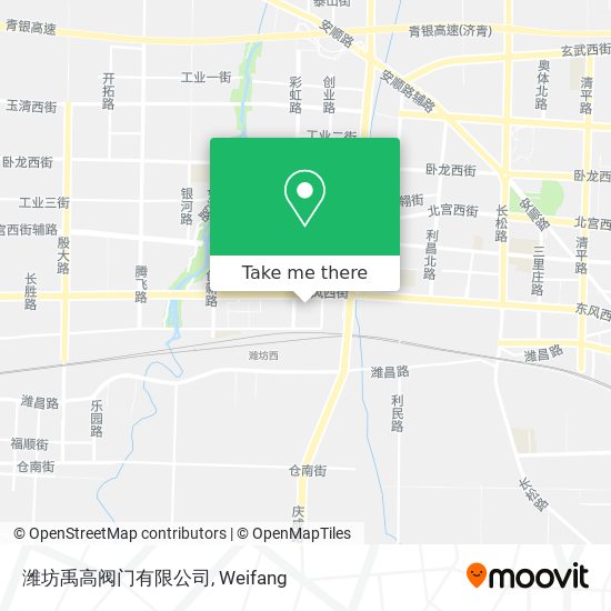 潍坊禹高阀门有限公司 map