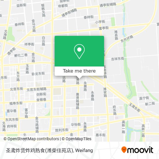圣鸢炸货炸鸡熟食(潍柴佳苑店) map