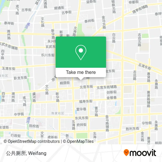 公共厕所 map