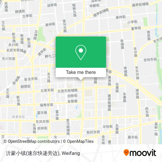 沂蒙小镇(速尔快递旁边) map