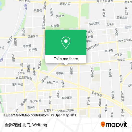 金御花园-北门 map