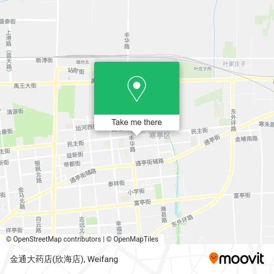 金通大药店(欣海店) map