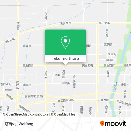 塔寺村 map