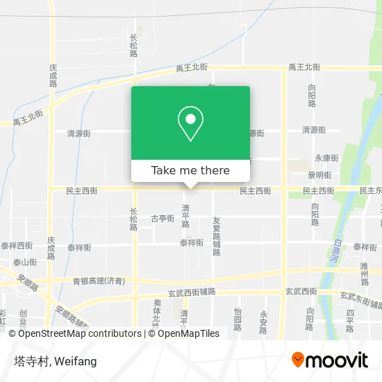 塔寺村 map