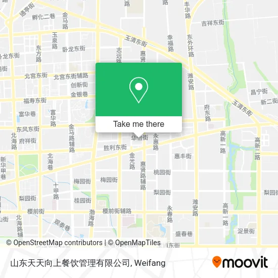 山东天天向上餐饮管理有限公司 map