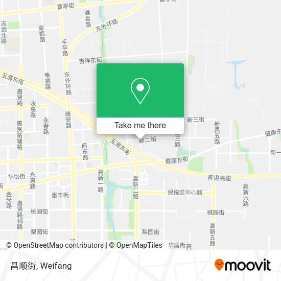 昌顺街 map