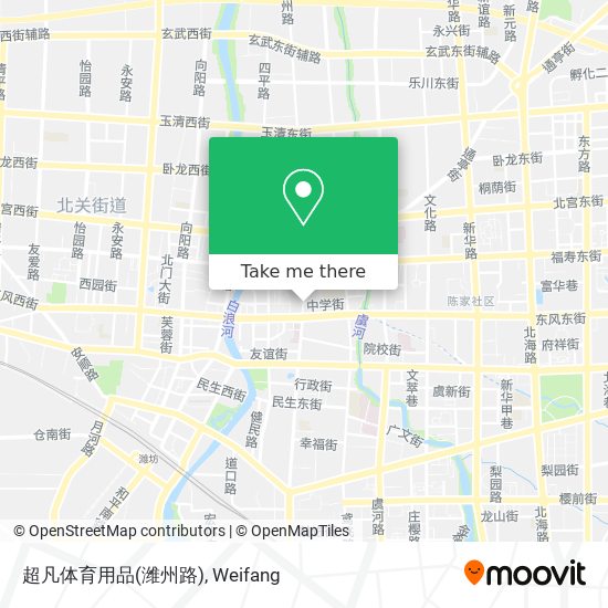超凡体育用品(潍州路) map