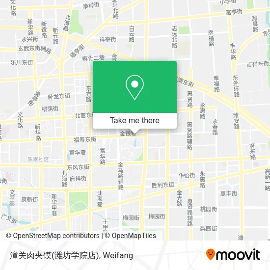 潼关肉夹馍(潍坊学院店) map