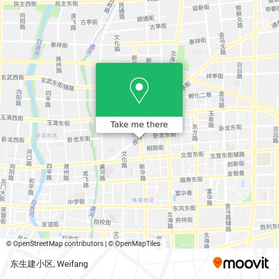 东生建小区 map