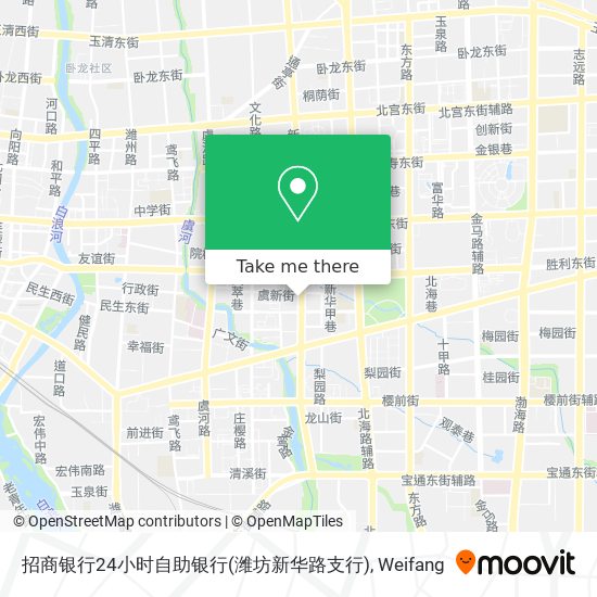 招商银行24小时自助银行(潍坊新华路支行) map