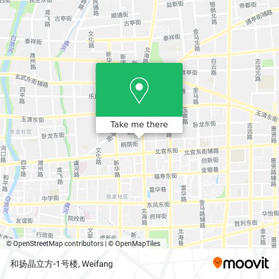 和扬晶立方-1号楼 map