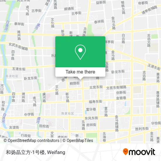 和扬晶立方-1号楼 map