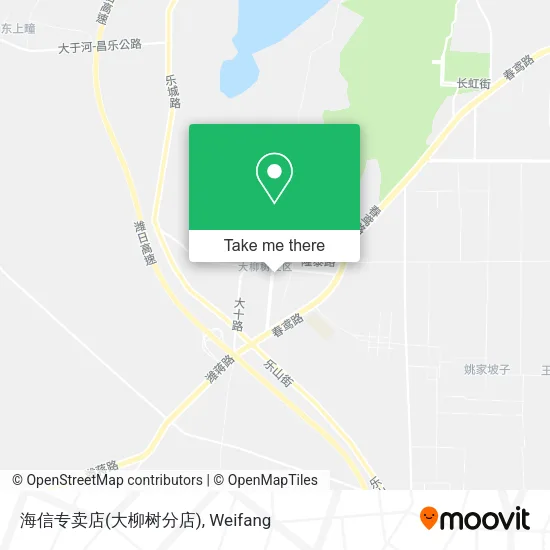 海信专卖店(大柳树分店) map