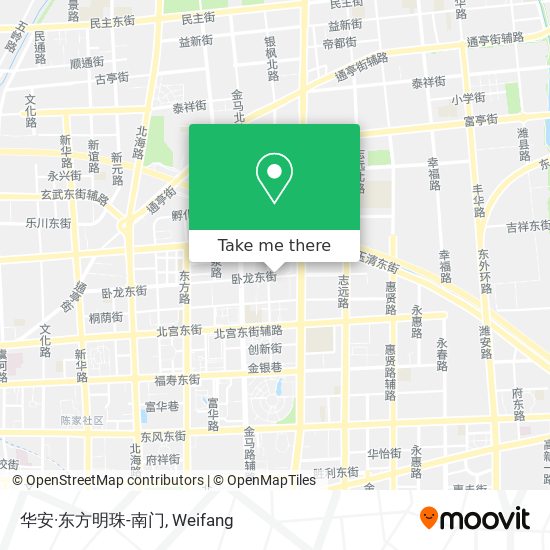 华安·东方明珠-南门 map