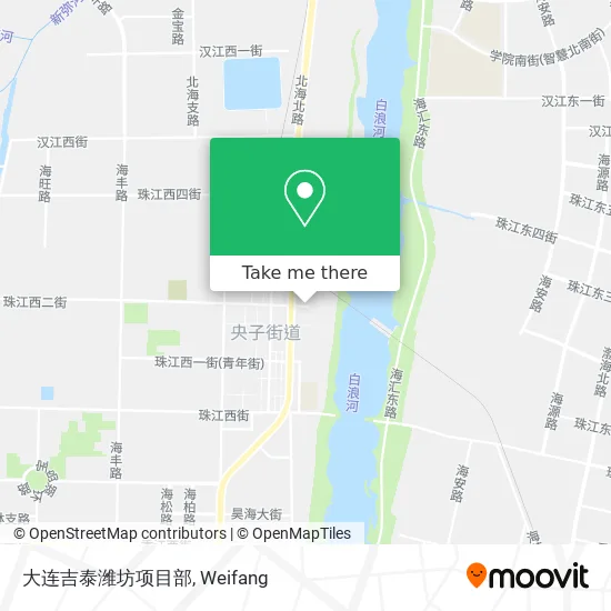 大连吉泰潍坊项目部 map