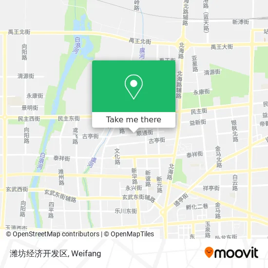 潍坊经济开发区 map