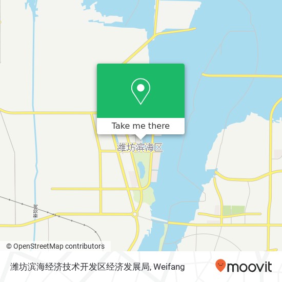 潍坊滨海经济技术开发区经济发展局 map