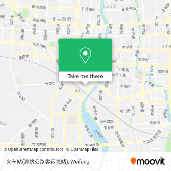 火车站(潍坊公路客运总站) map