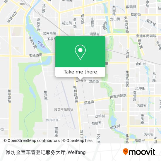潍坊金宝车管登记服务大厅 map