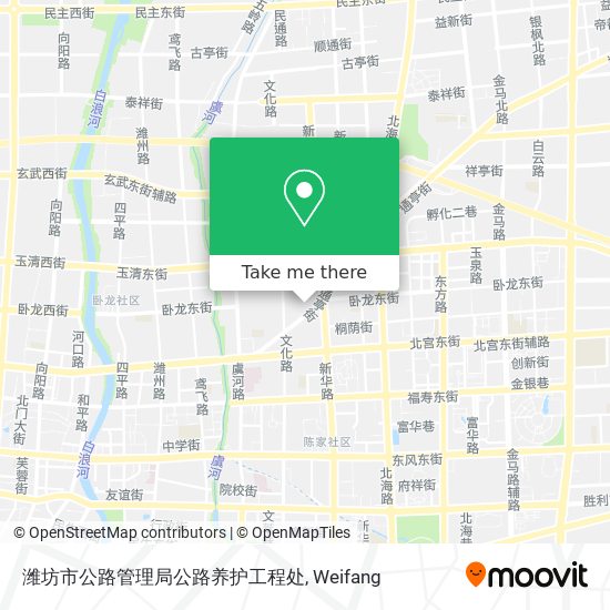 潍坊市公路管理局公路养护工程处 map