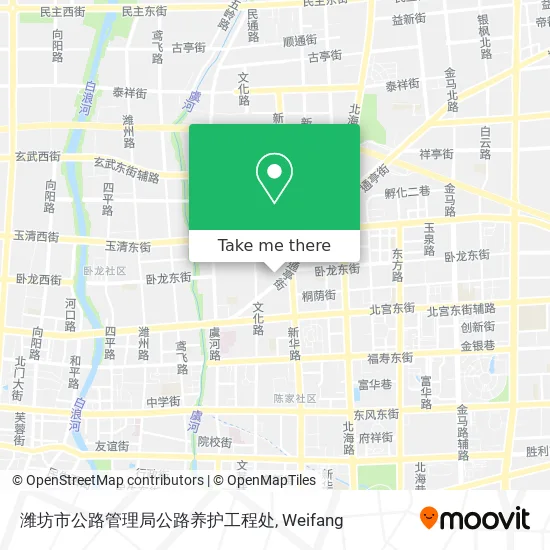 潍坊市公路管理局公路养护工程处 map