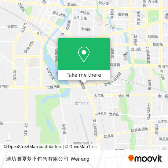 潍坊潍夏萝卜销售有限公司 map