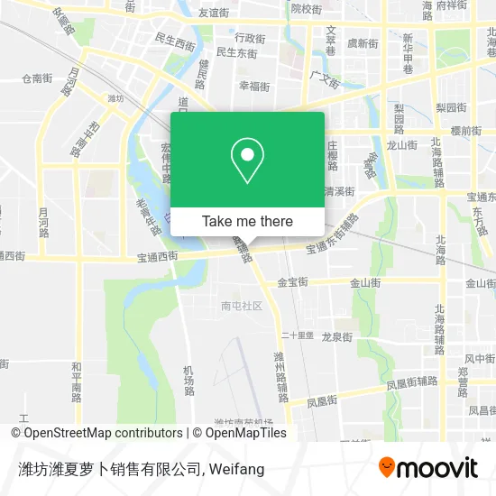 潍坊潍夏萝卜销售有限公司 map