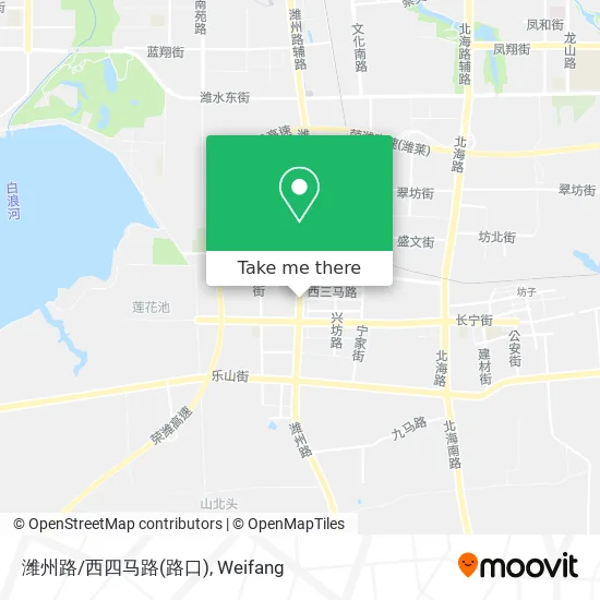 潍州路/西四马路(路口) map