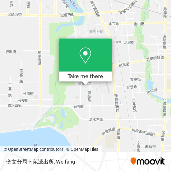 奎文分局南苑派出所 map